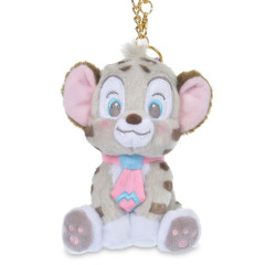 Japan Disney Store UniBEARsity Plush Keychain - Limi Tiger