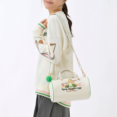 Japan Disney Store 2-Way Boston Bag - Alice & Flamingo