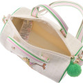 Japan Disney Store 2-Way Boston Bag - Alice & Flamingo - 2