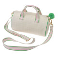 Japan Disney Store 2-Way Boston Bag - Alice & Flamingo - 5