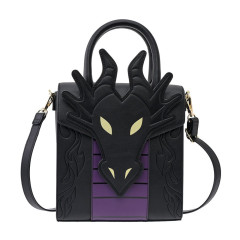 Japan Disney Store 2-Way Shoulder Bag - Maleficent Dragon Glow-in-the-Dark