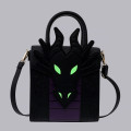 Japan Disney Store 2-Way Shoulder Bag - Maleficent Dragon Glow-in-the-Dark - 2