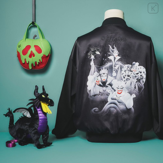 Japan Disney Store Multi Pouch with Shoulder Strap - Maleficent Dragon - 2