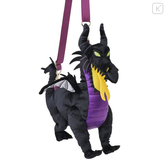 Japan Disney Store Multi Pouch with Shoulder Strap - Maleficent Dragon - 3