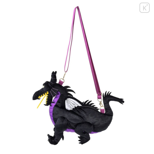 Japan Disney Store Multi Pouch with Shoulder Strap - Maleficent Dragon - 6