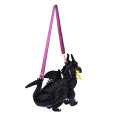 Japan Disney Store Multi Pouch with Shoulder Strap - Maleficent Dragon - 7