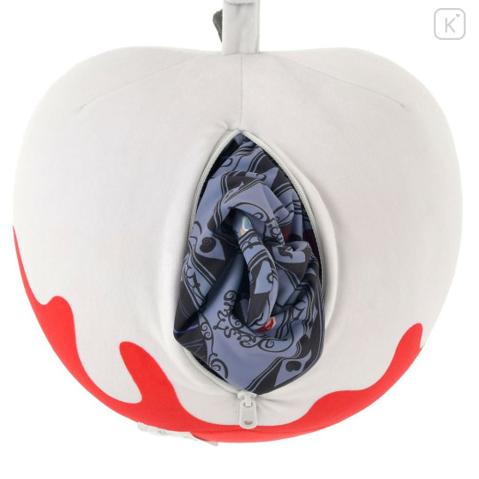 Japan Disney Store 2-Way Neck Pillow - Disney Villains Poison Apple - 4