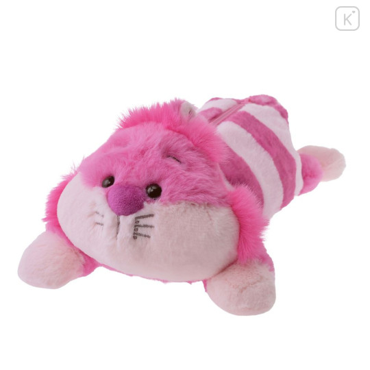 Japan Disney Store Plush Pen Case - Cheshire Cat - 1