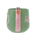 Japan Disney Store Mug - Alice in Wonderland 75th Anniversary : Alice, Flamingo, and Hedgehog - 3