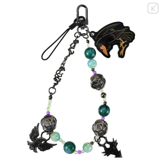Japan Disney Store Strap Bead Die-Cut Charm - Sleeping Beauty : Diablo - 1
