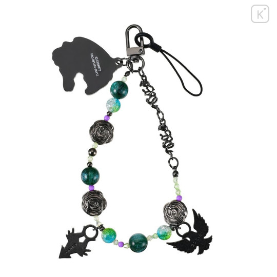 Japan Disney Store Strap Bead Die-Cut Charm - Sleeping Beauty : Diablo - 3