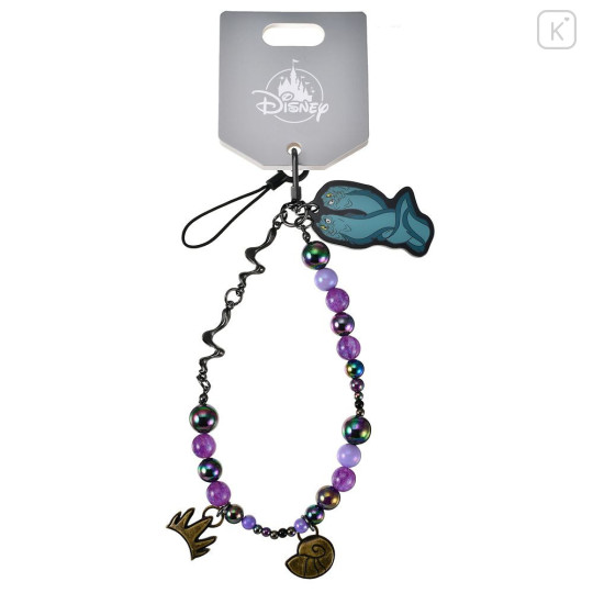 Japan Disney Store Strap Bead Die-Cut Charm - The Little Mermaid : Flotsam & Jetsam - 2