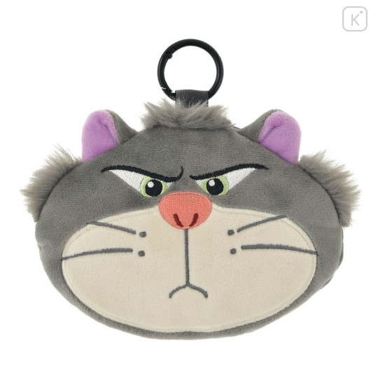 Japan Disney Store Pouch with Carabiner - Lucifer : Face - 1