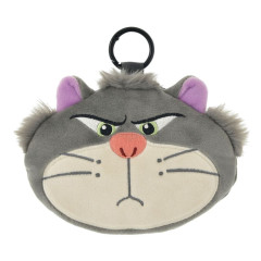 Japan Disney Store Pouch with Carabiner - Lucifer : Face