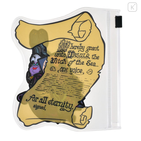 Japan Disney Store Sticker Flakes in Case - Ursula, Flotsam & Jetsam - 3