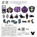 Japan Disney Store Sticker Flakes in Case - Ursula, Flotsam & Jetsam - 5