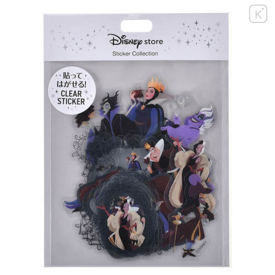 Japan Disney Store Sticker Collection - Disney Villains - 1