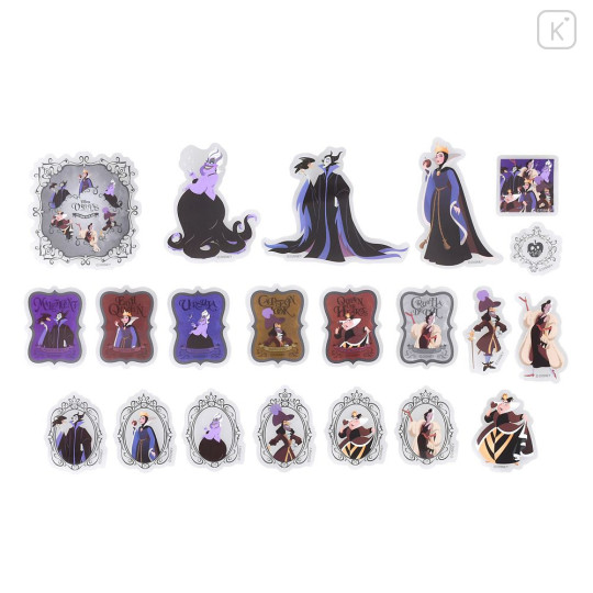 Japan Disney Store Sticker Collection - Disney Villains - 2