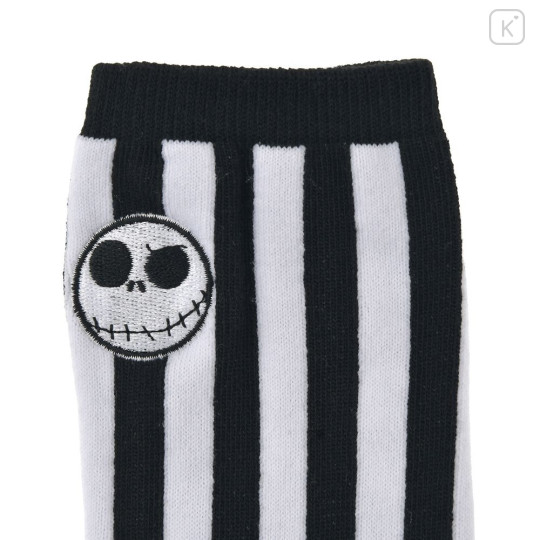 Japan Disney Store Socks with Face Embroidery - Jack Skellington - 3