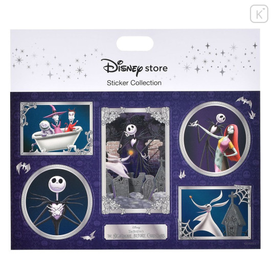 Japan Disney Store Sticker Collection - The Nightmare Before Christmas : Museum Style - 1