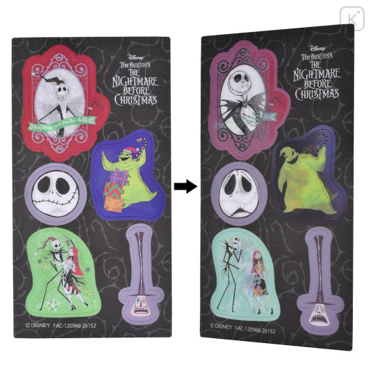 Japan Disney Store Sticker Collection - The Nightmare Before Christmas : Lenticular - 3