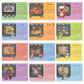 Japan Disney Store Desk Calendar with Figure - Toy Story Little Green Men : 2027 - 2