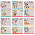 Japan Disney Store Desk Calendar with Figure - Mickey & Friends Chip & Dale : 2027 - 2