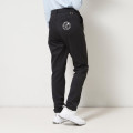 Japan Sanrio Embroidered Ponte Pants (M) - Hello Kitty : Sanrio Sports Black - 2
