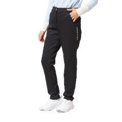 Japan Sanrio Embroidered Ponte Pants (L) - Hello Kitty : Sanrio Sports Black