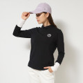 Japan Sanrio 2-Way Mock Neck Shirt (M) - Hello Kitty : Sanrio Sports Black - 1