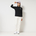 Japan Sanrio 2-Way Mock Neck Shirt (M) - Hello Kitty : Sanrio Sports Black - 2