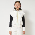 Japan Sanrio Hooded Zip Vest (M) - Hello Kitty : Sanrio Sports White - 6