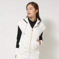 Japan Sanrio Hooded Zip Vest (L) - Hello Kitty : Sanrio Sports White - 2