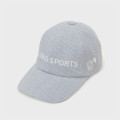 Japan Sanrio Embroidered Tweed Cap - Hello Kitty : Sanrio Sports Blue - 1