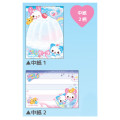 Japan Kamio Mini Notepad - Happy March : Heisei Retro Rabbit & Cat Jelly - 2