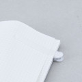 Japan PATAP Silicone Bookmark Book Clip - Clear White - 6