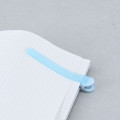 Japan PATAP Silicone Bookmark Book Clip - Clear Blue - 2