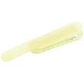 Japan PATAP Silicone Bookmark Book Clip - Clear Yellow - 1