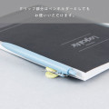 Japan PATAP Silicone Bookmark Book Clip - Clear Yellow - 3