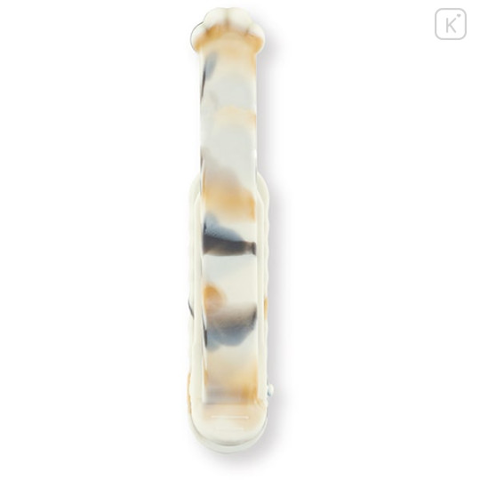 Japan PATAP Silicone Bookmark Book Clip - Calico Cat - 1
