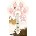 Japan PATAP Silicone Bookmark Book Clip - Calico Cat - 2