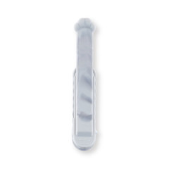 Japan PATAP Silicone Bookmark Book Clip - Tabby Cat Grey
