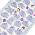 Japan Pokemon Petit Drop Sticker - Ditto : Holographic Foil - 2