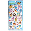 Japan Pokemon Petit Drop Sticker - Eevee Evolution : Holographic Foil - 1