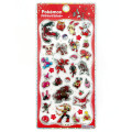 Japan Pokemon Petit Drop Sticker - Groudon & Blaziken & Scizor Red : Holographic Foil - 1