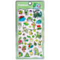 Japan Pokemon Petit Drop Sticker - Grookey & Rayquaza & Venusaur Green : Holographic Foil - 1