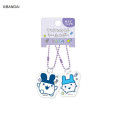 Japan Tamagotchi Acrylic Keychain Connecting Set - Mimitchi & Young Mimitchi - 1
