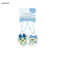 Japan Tamagotchi Acrylic Keychain Connecting Set - Mametchi & Young Mametchi