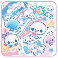 Japan Kamio Mini Towel Handkerchief - Pukupuku Awawa-chan : Candy
