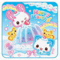 Japan Kamio Mini Towel Handkerchief - Happy March : Rabbit & Cat Jelly - 1
